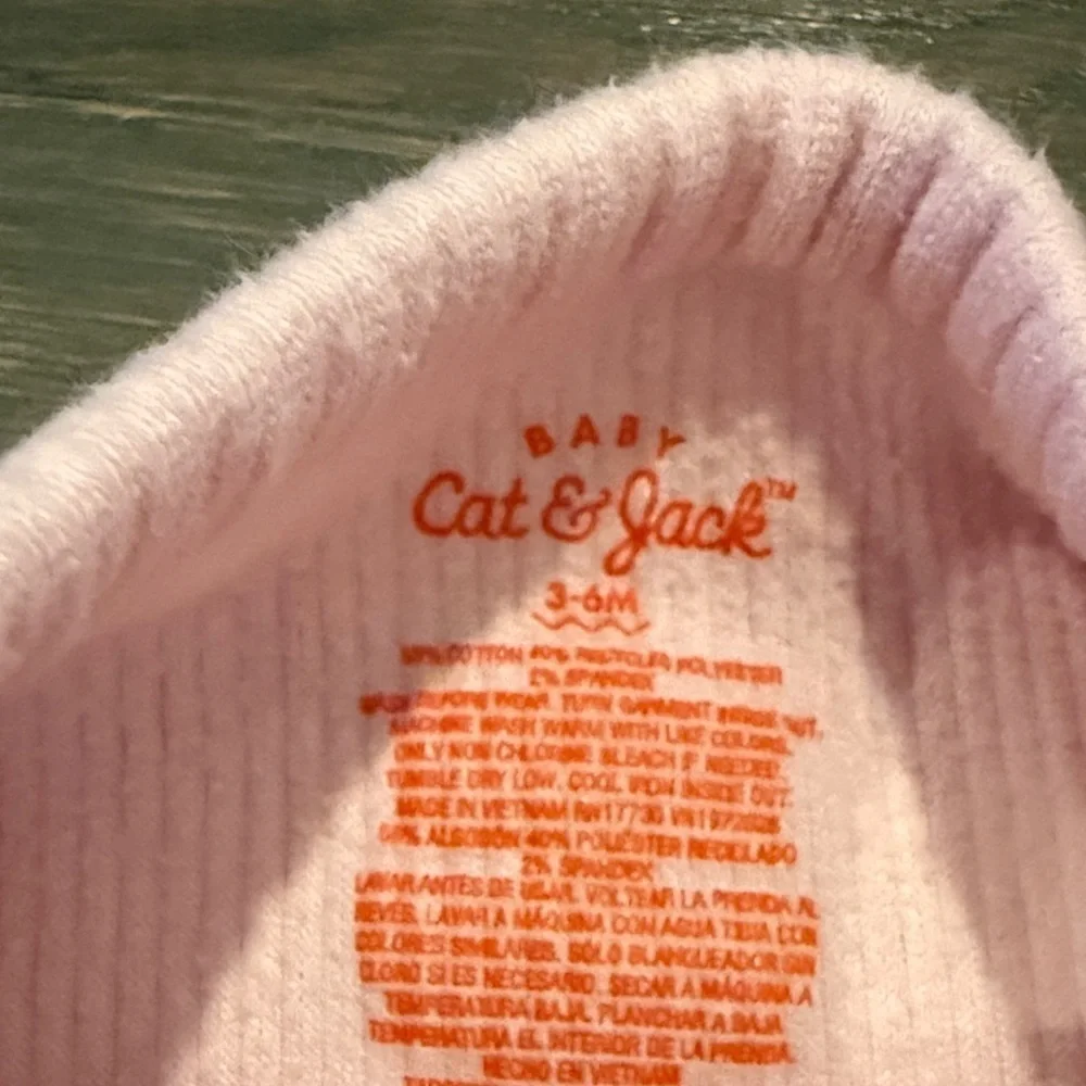 Cat & Jack Pink jumper with Bow Design